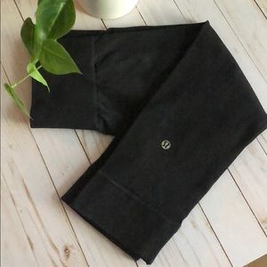 Size 4 Cropped Leggings - charcoal gray